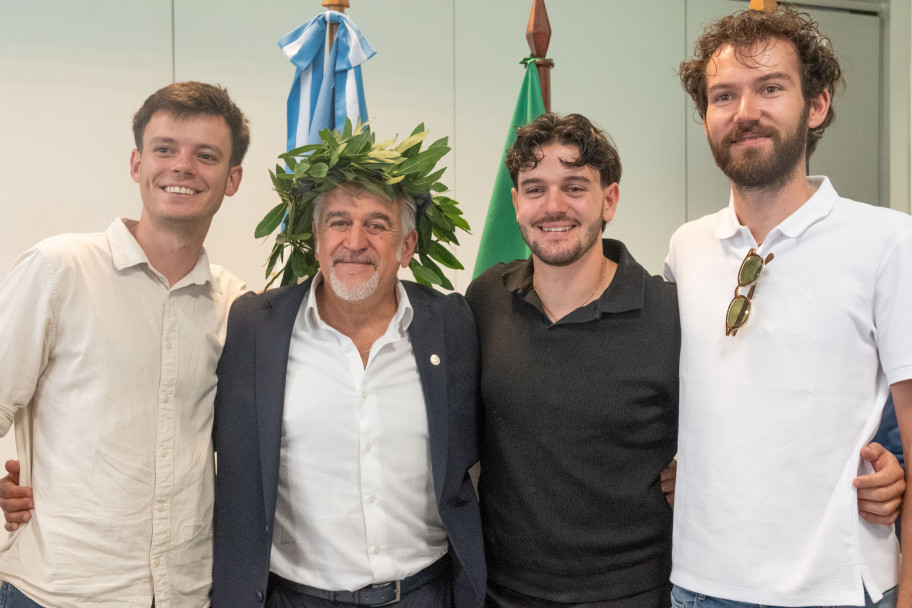 imagen Roberto Cipresso recibió el Doctorado Honoris Causa en la Facultad de Ciencias Agrarias