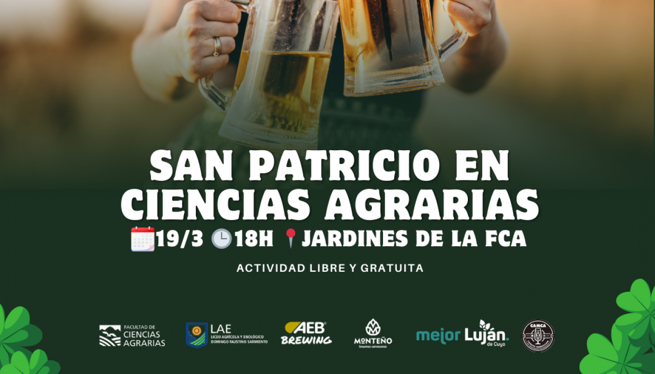 imagen Festejos de San Patricio en la Facultad de Ciencias Agrarias