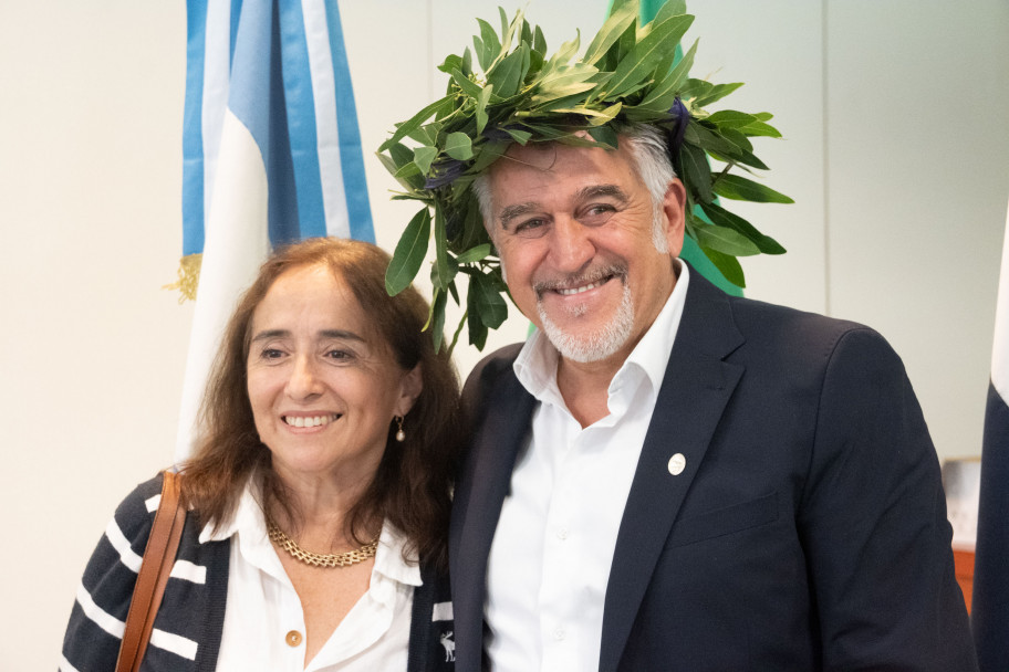imagen Roberto Cipresso recibió el Doctorado Honoris Causa en la Facultad de Ciencias Agrarias