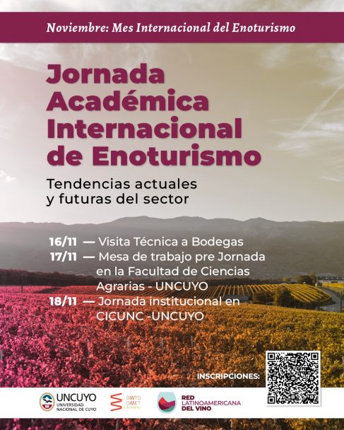 imagen Jornada Académica Internacional de Enoturismo  