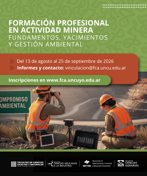 imagen Formación profesional en actividad minera: fundamentos, yacimientos y gestión ambiental