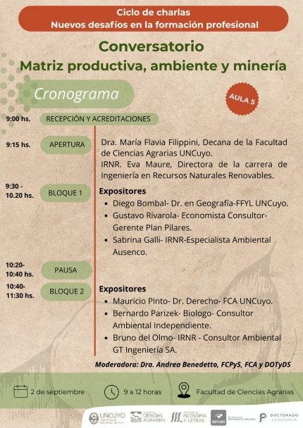imagen Ciclo de Charlas: Nuevos desafíos en la formación profesional universitaria