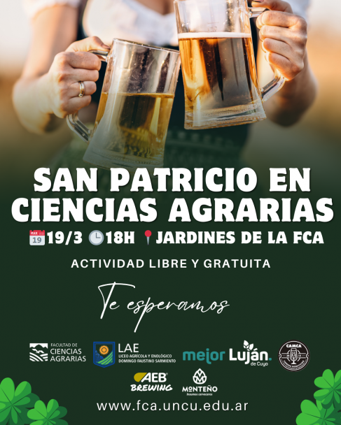 imagen Festejos de San Patricio en la Facultad de Ciencias Agrarias