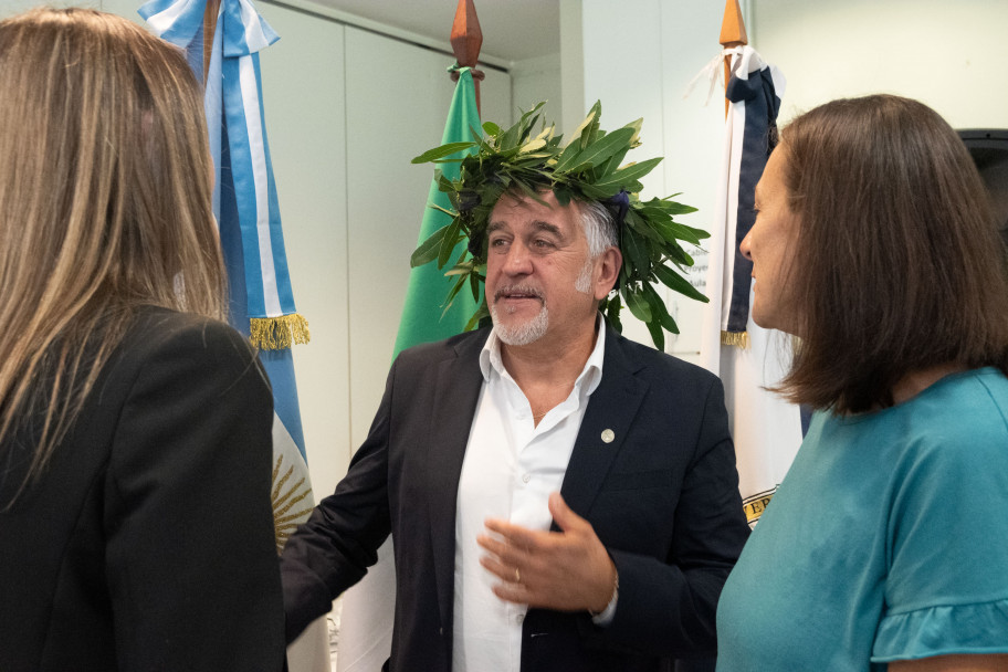 imagen Roberto Cipresso recibió el Doctorado Honoris Causa en la Facultad de Ciencias Agrarias