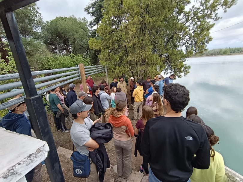 imagen Intercambio académico: Ciencias Agrarias de la Universidad Nacional de Entre Ríos recorre el corazón hídrico de Mendoza