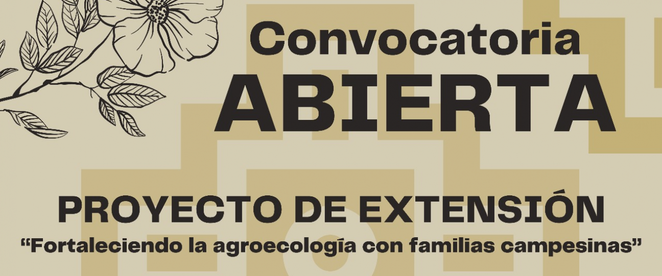 imagen Convocatoria abierta a proyecto sobre fortalecimiento de la transición agroecológica