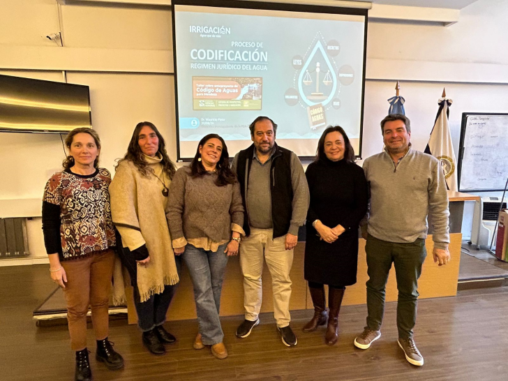 imagen Ciencias Agrarias realizó el Taller sobre el Anteproyecto del Código de Aguas para Mendoza