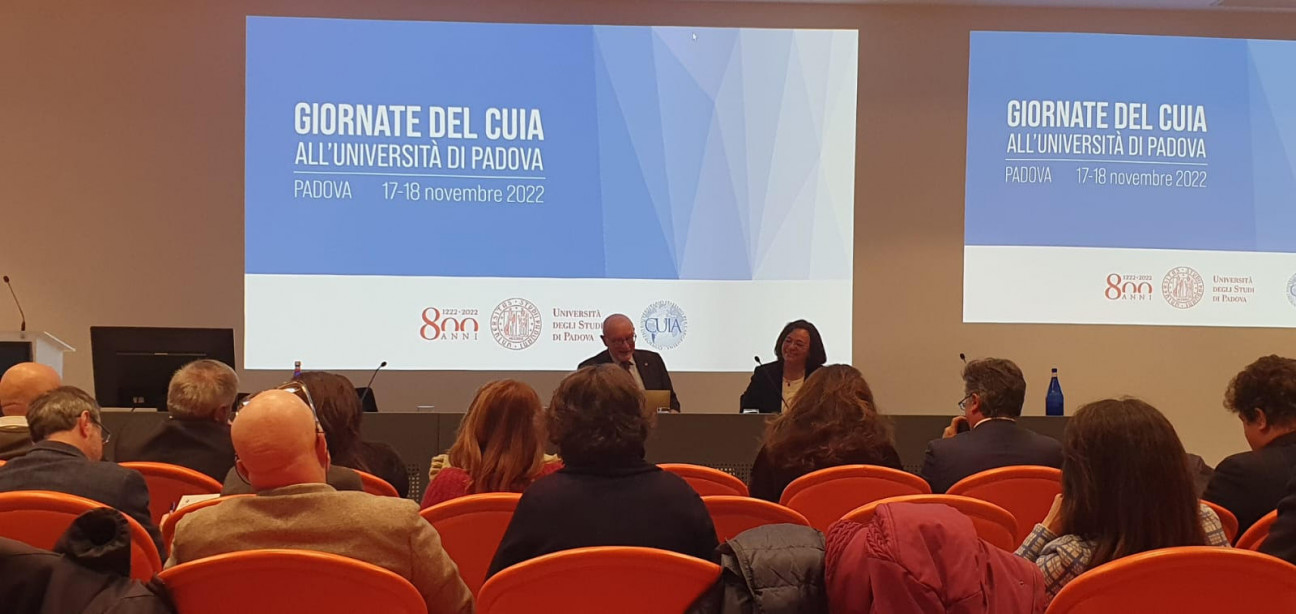 imagen La Decana disertó en las Jornadas del Consorcio Universitario Italiano per l’Argentina (CUIA) en la Università degli Studi di Padova-Italia