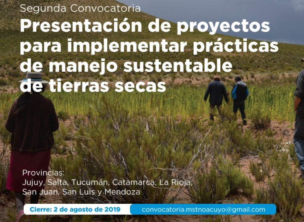 imagen Financiarán proyectos sobre manejo sustentable de tierras secas