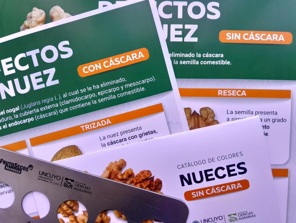 imagen Ciencias Agrarias, a través de la Cátedra de Fruticultura, desarrolló herramientas para trabajar en el sector nogalero