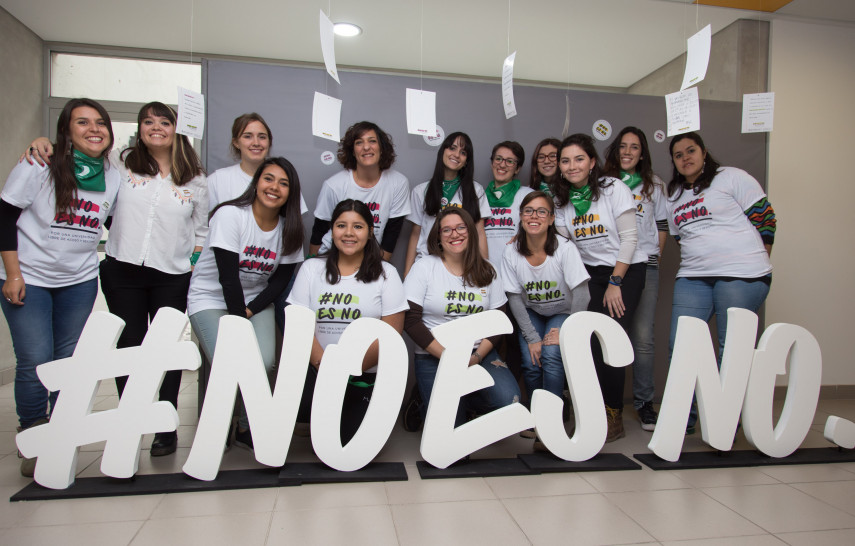 imagen Campaña para prevenir la violencia sexista en la UNCuyo visita la Facultad de Ciencias Agrarias