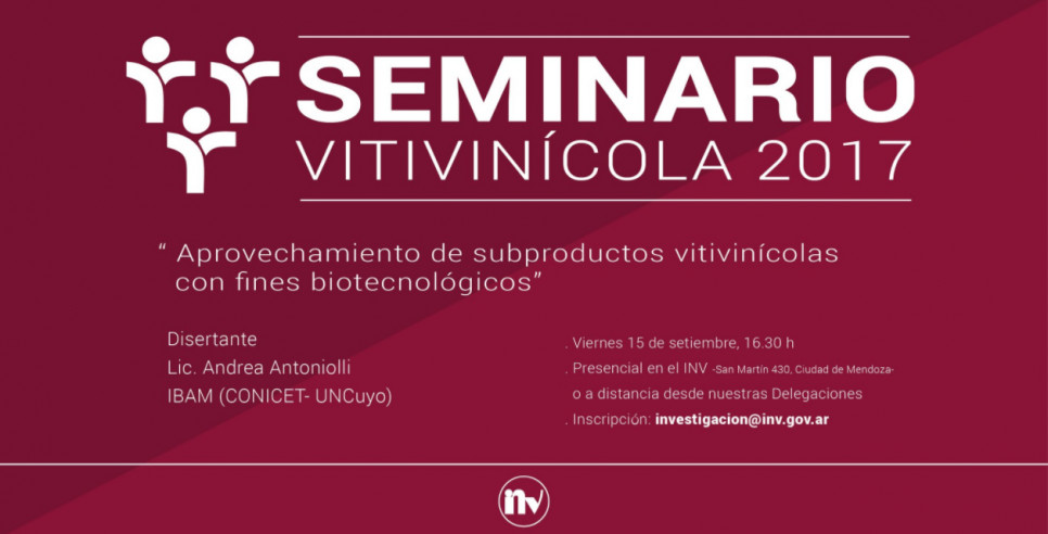 imagen Se presenta nuevo seminario vitivinícola del INV