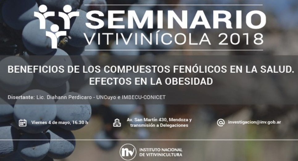 imagen El INV realiza un nuevo seminario vitivinícola