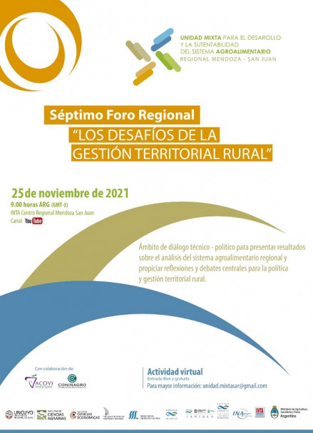 imagen Invitación - Séptimo Foro Regional 'Los Desafíos de la Gestión Territorial Rural'