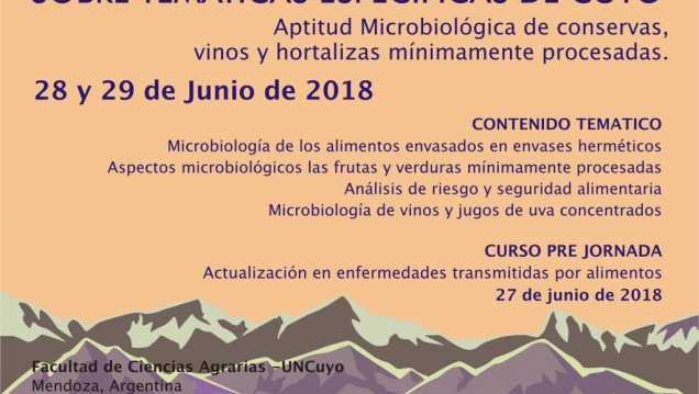 imagen Comienzan las III Jornadas de Microbiología sobre temáticas específicas de Cuyo