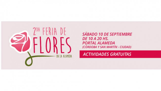 imagen Realizan la 2ª Feria de Flores Alameda