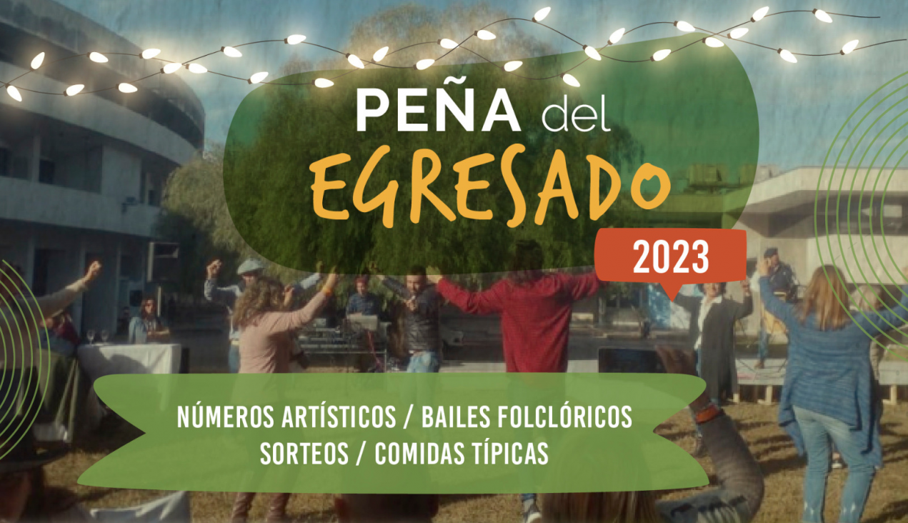 imagen Se viene la "Peña del Egresado 2023" para colaborar con los estudiantes que realizarán el Viaje de Estudio 