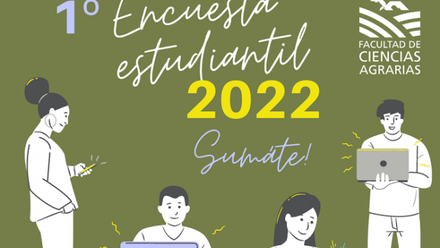 imagen Agrarias invita a participar de su primera "Encuesta Estudiantil 2022"