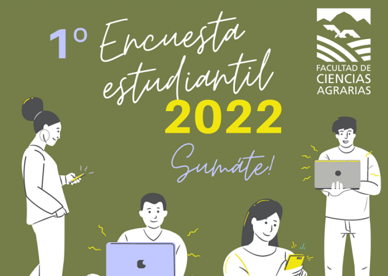 imagen Agrarias invita a participar de su primera "Encuesta Estudiantil 2022"