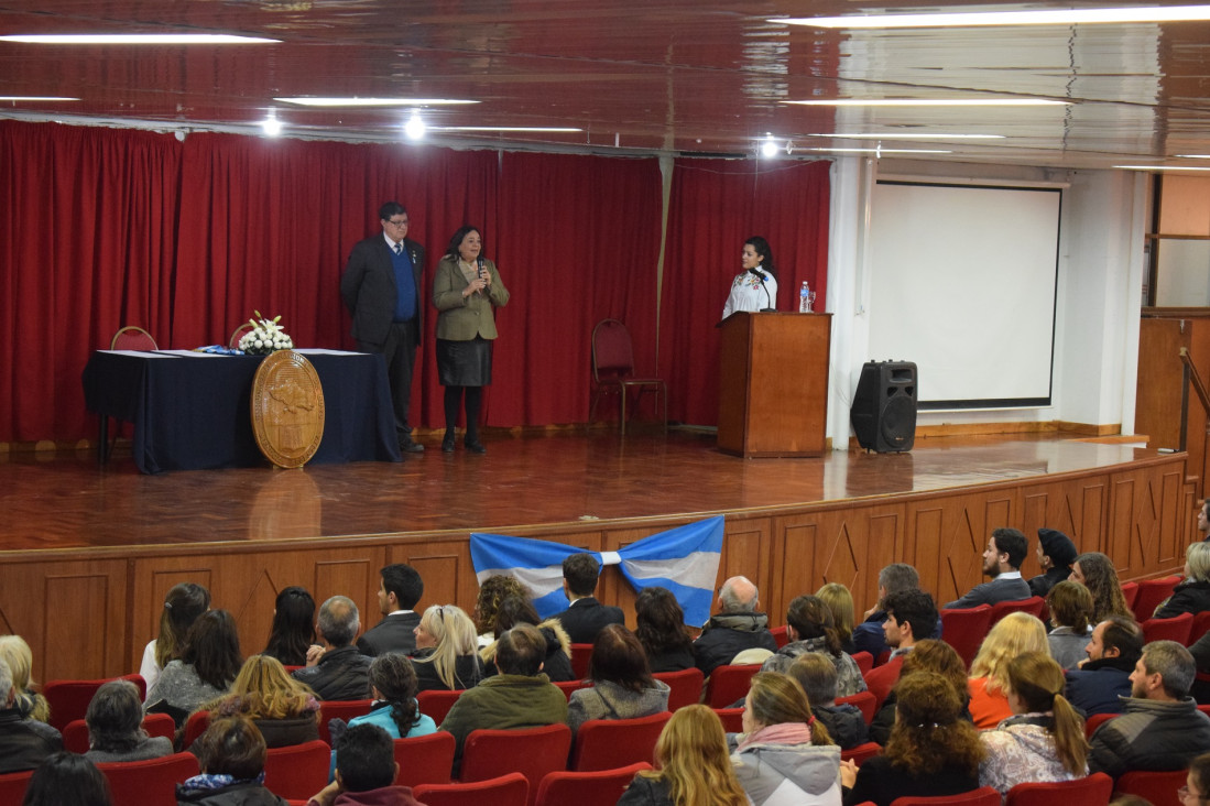 imagen La Facultad festejó el Día de la Bandera