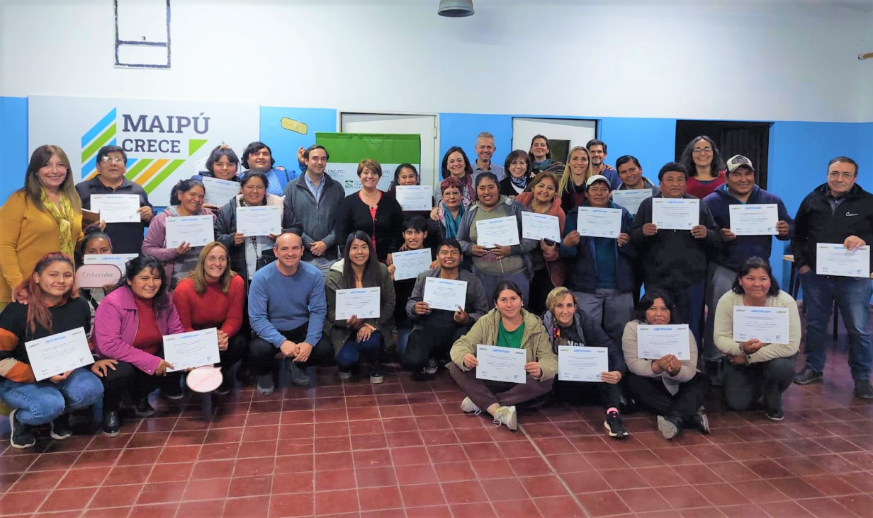 imagen Finalizó el Ciclo de formación de dirigentes rurales del Departamento de Maipú dictado por la Facultad de Ciencias Agrarias