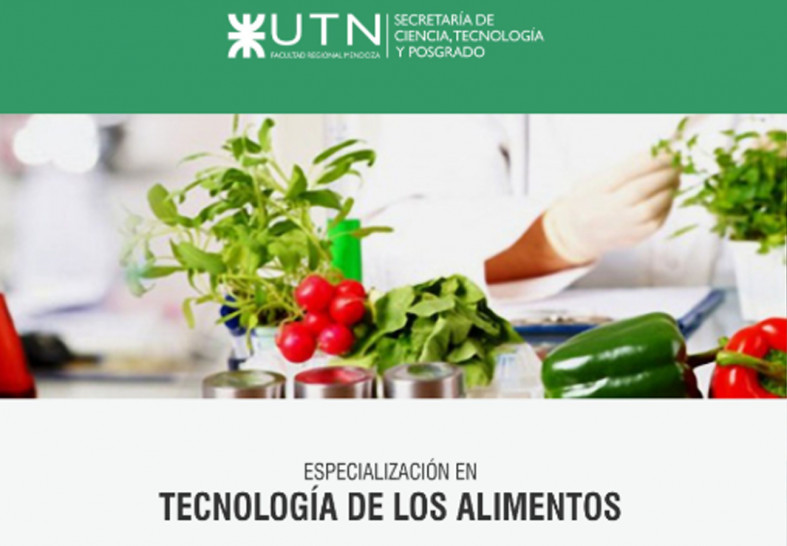 imagen Dictan especialización en Tecnología de los Alimentos
