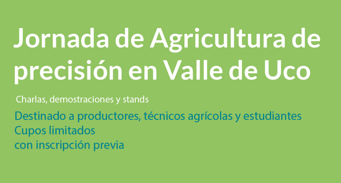 imagen Mendoza impulsa importante jornada sobre agricultura de precisión en Tupungato