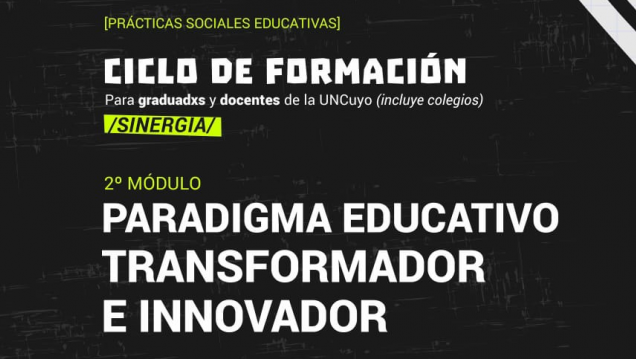 imagen Invitan a participar del segundo módulo de la capacitación en Prácticas Sociales Educativas