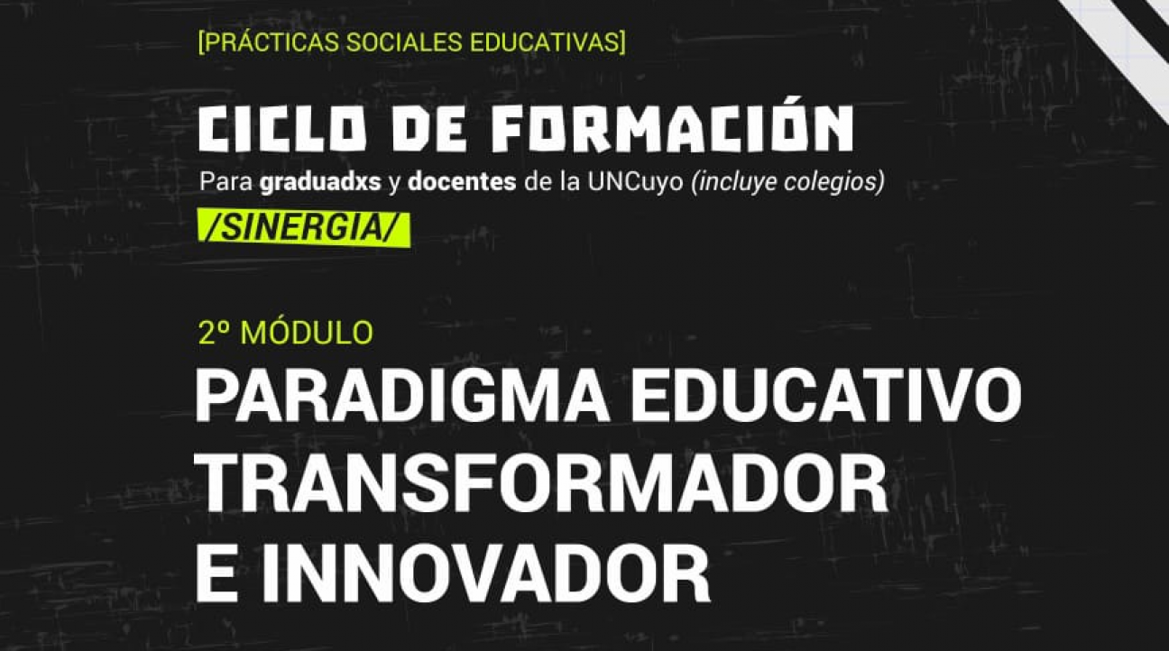 imagen Invitan a participar del segundo módulo de la capacitación en Prácticas Sociales Educativas