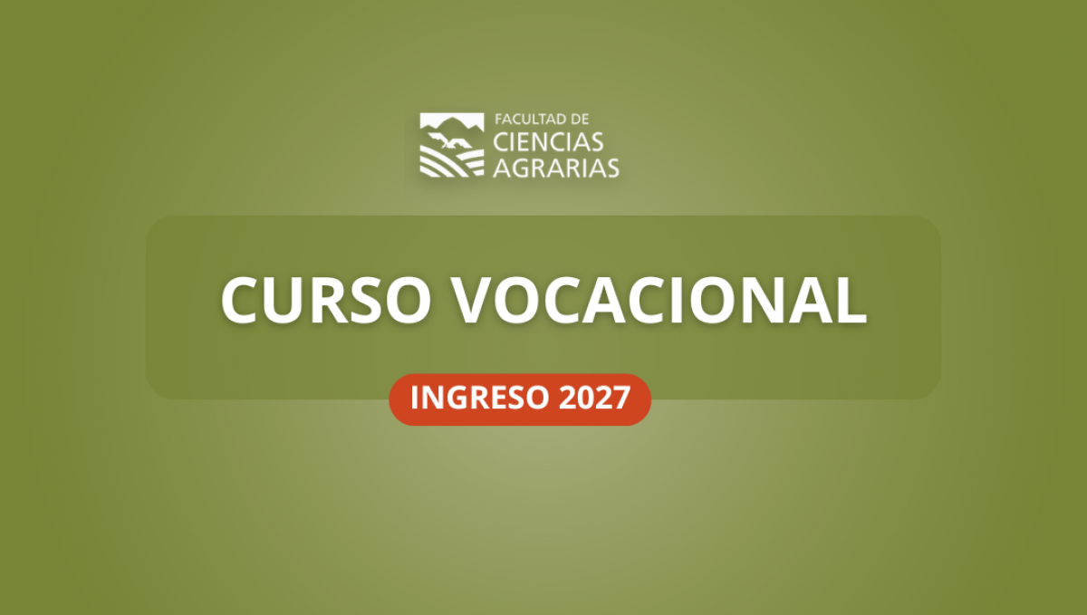 imagen CURSO VOCACIONAL – 1º Etapa del INGRESO 2027