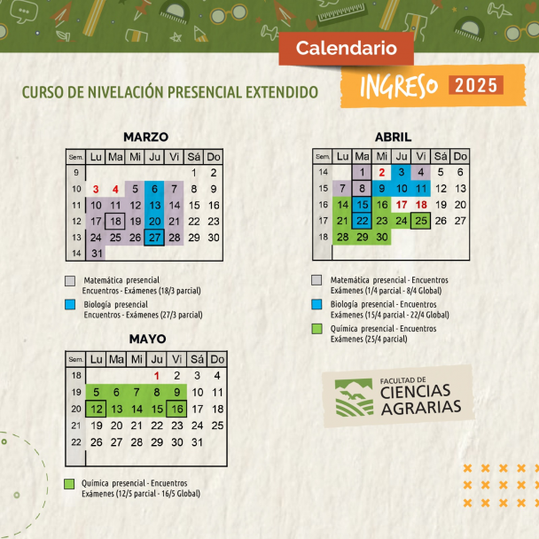 imagen Calendario Ingreso 2025 - CNPE